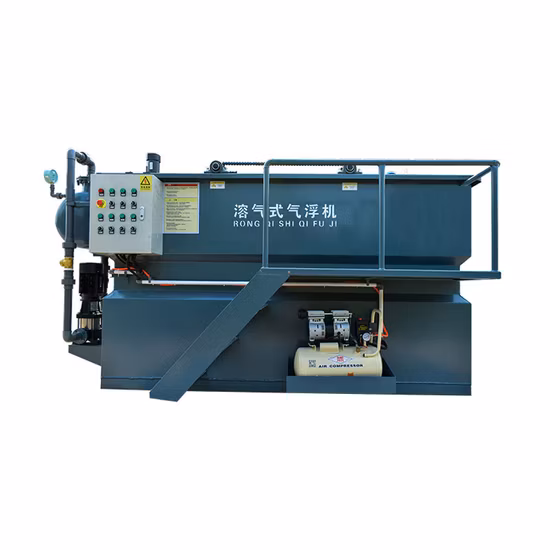 Système de traitement des eaux usées par flottation à air dissous de qualité garantie